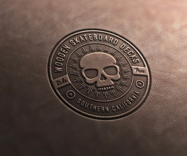 How to Create a Leather Stamp Logo Mockup in Adobe Photoshop
