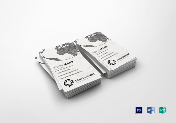 Producer Business Card Template