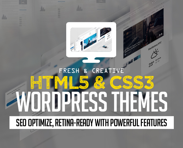 New Fresh HTML5 WordPress Themes