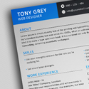 Post Thumbnail of Freebie - Simple Resume Template with Cover Letter