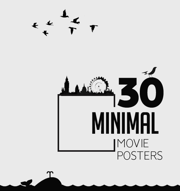 30 Minimal Movie Posters for Inspiration