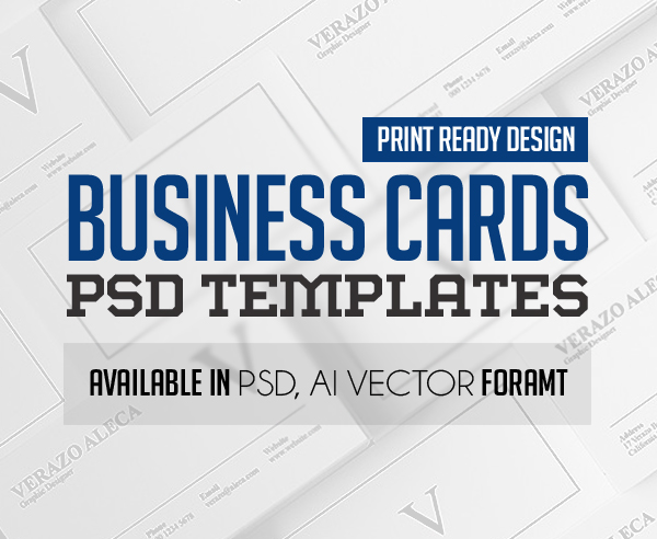 Modern Business Card PSD Templates (30 Print Ready Design)