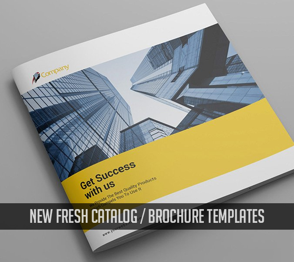 25 Fresh Creative Brochure / Catalog Templates