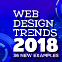 Post Thumbnail of Web Design Trends 2018 – 36 New Examples