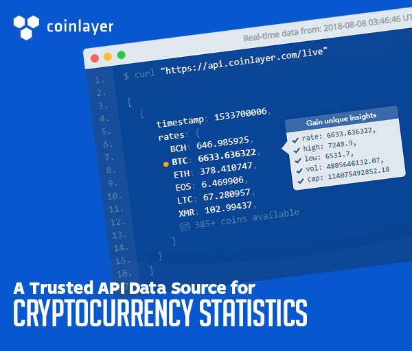 Coinlayer: A Trusted API Data Source for Cryptocurrency Statistics