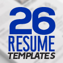 Post Thumbnail of 26 Professional Resume Templates with Cover Letters
