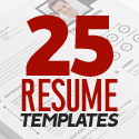 Post Thumbnail of 25 Modern Resume Templates with Cover Letter