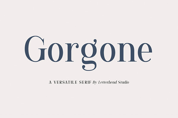 Fuente Gorgone Serif Gratis