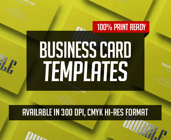 Professional Business Card Templates – 25 Print Ready Design