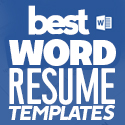 Post Thumbnail of 30 Best Word Resume Templates