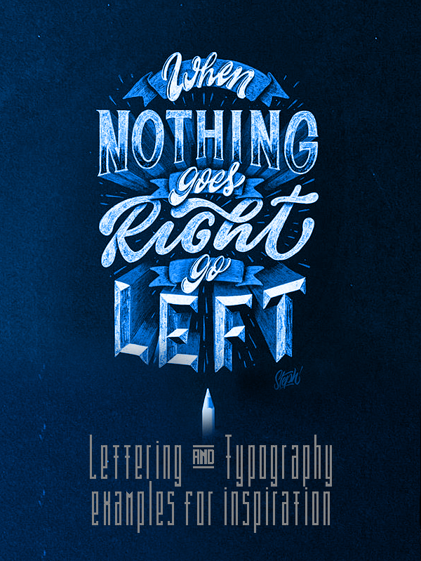 30 Remarkable Lettering and Typography Design for Inspiration