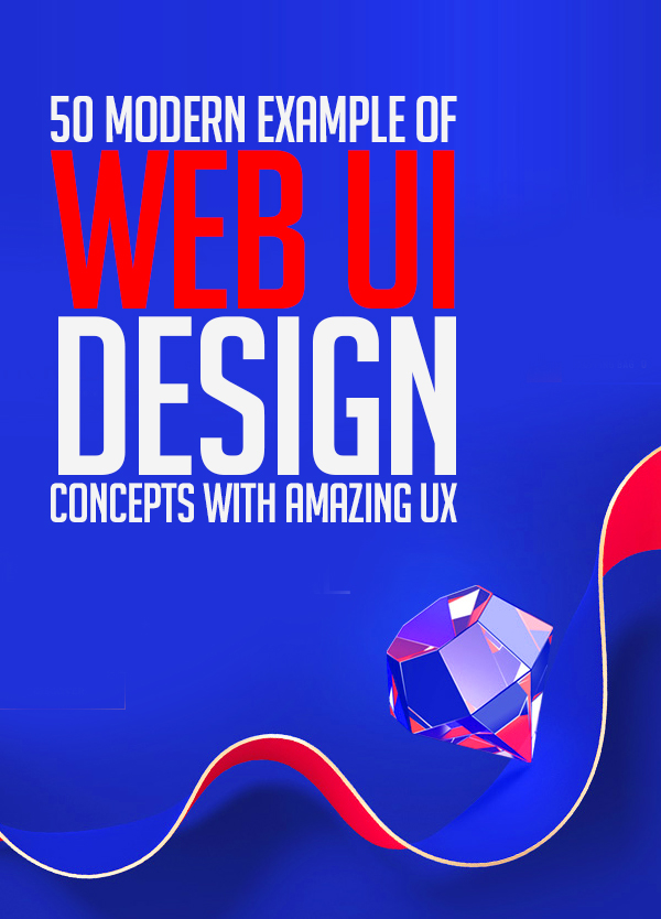 50 Modern Web UI Design Concepts with Amazing UX
