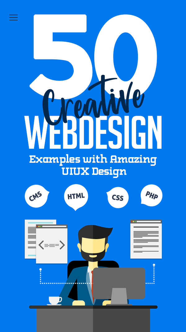 Webdesign: 50 Creative Website Designs with Amazing UIUX