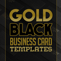 Post Thumbnail of Elegant Black and Gold Business Card Templates