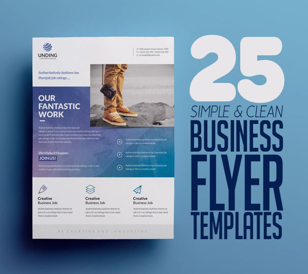 Flyer Templates: 25 Corporate Business Flyer Templates