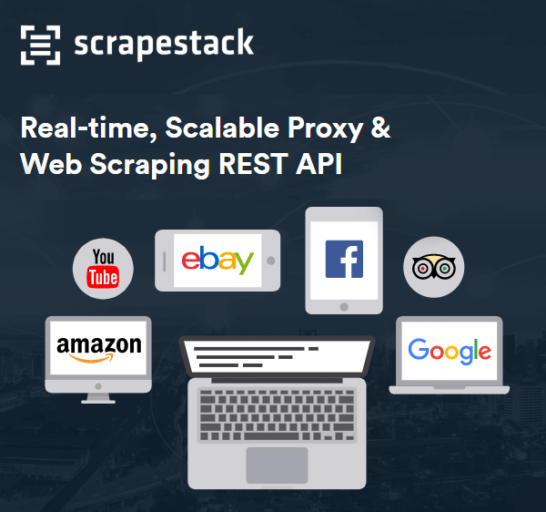 Easiest Solution to Scrape Web: Scrapestack