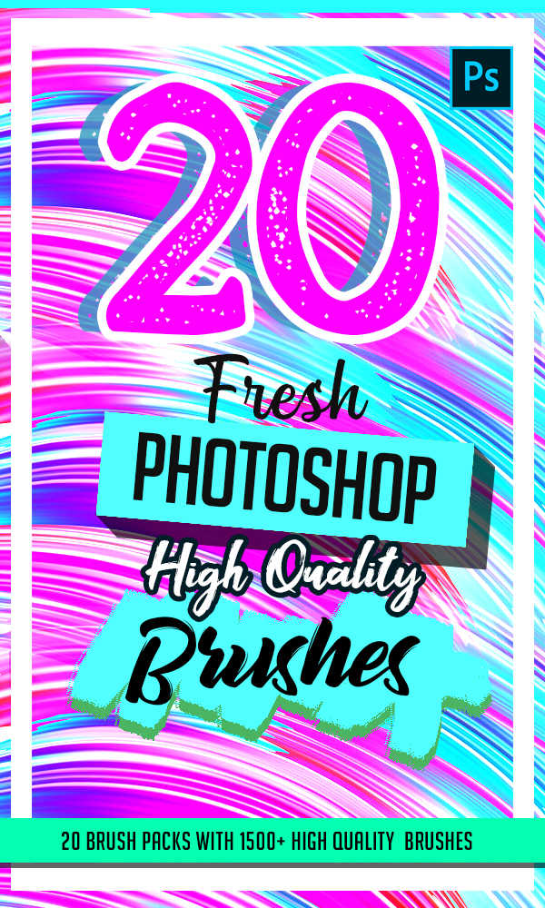 20 Fresh High Quality Photoshop Brushes