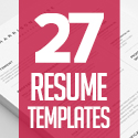Post Thumbnail of 27 Professional Resume Templates with Cover Letters