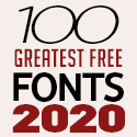 Post Thumbnail of 100 Greatest Free Fonts for 2020