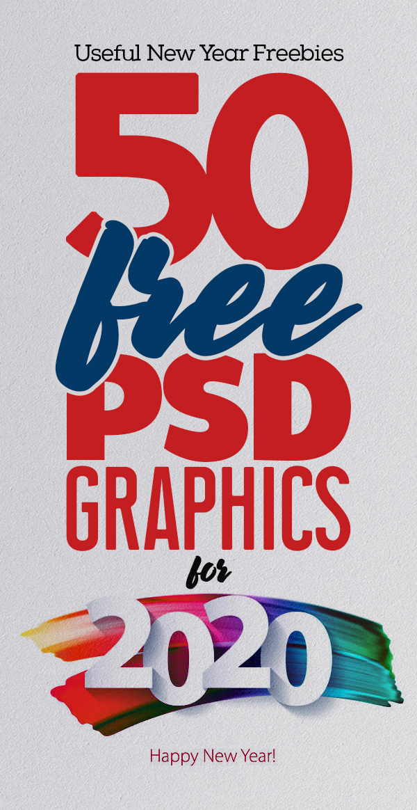 50 Useful Free PSD Files For 2020