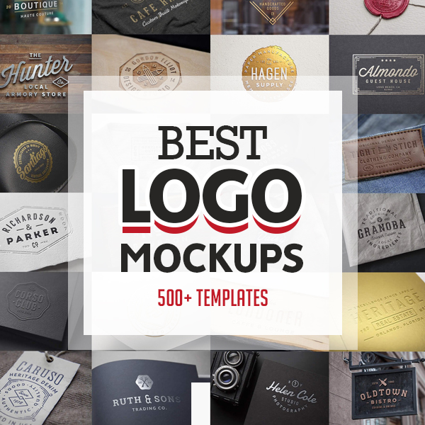 500+ Best Logo Mockup Templates