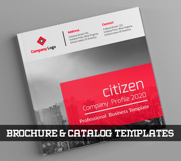 22 New Professional Brochure and Catalog Templates for Inspiration