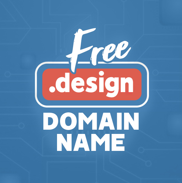 A Free .design Domain Name