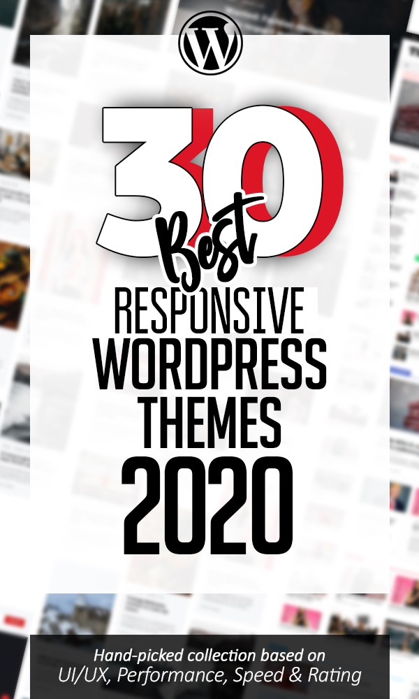 30 Best Responsive WordPress Themes For 2020