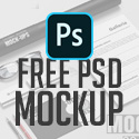 Post Thumbnail of Free PSD Mockups: 28 High Quality Mockup Templates