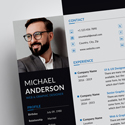 Post Thumbnail of Free Resume + Cover Letter Templates (PSD)