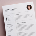 Post Thumbnail of Free Resume Template 3 Page - CV Template