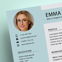 Post Thumbnail of Free Resume 2 Page + Cover Letter Templates (PSD)