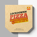 Post Thumbnail of Free Cardboard Pizza Box Mockup PSD