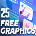 Post Thumbnail of 25 Fresh Free Graphics for Designers