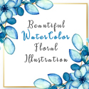 Post Thumbnail of Beautiful Watercolor Floral Illustrations