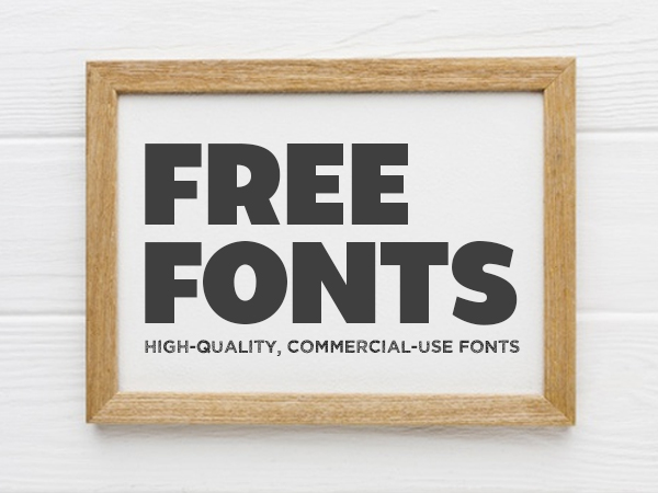 Free Fonts Download (18 Fonts)