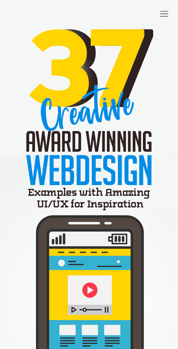 Web Design: 37 Creative UI/UX Websites for Inspiration