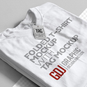 Post Thumbnail of Free Folded T-Shirt Mockup PSD