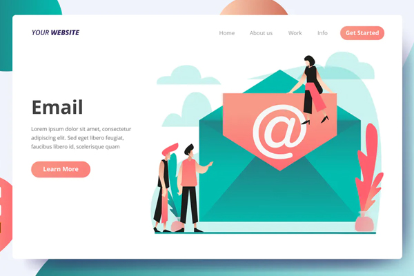 Email - Landing Page