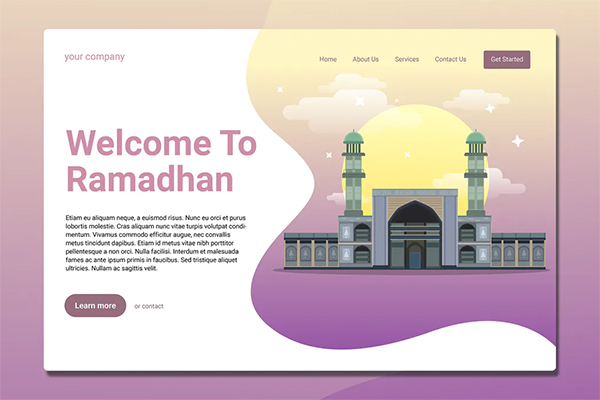 Ramadhan - Landing Page