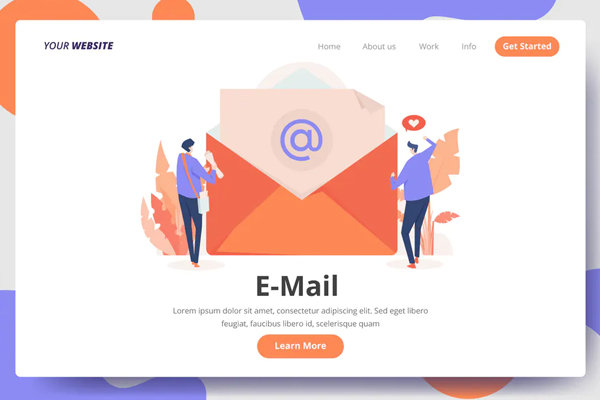 Creative E-Mail - Landing Page