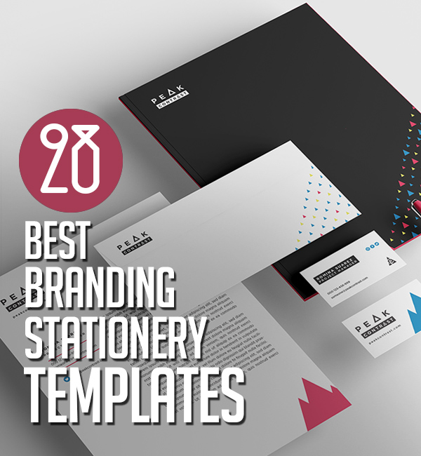 28 Professional Branding / Stationery Templates Design