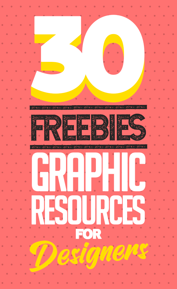 Freebies: 30 Free Useful Graphic Files for Designers