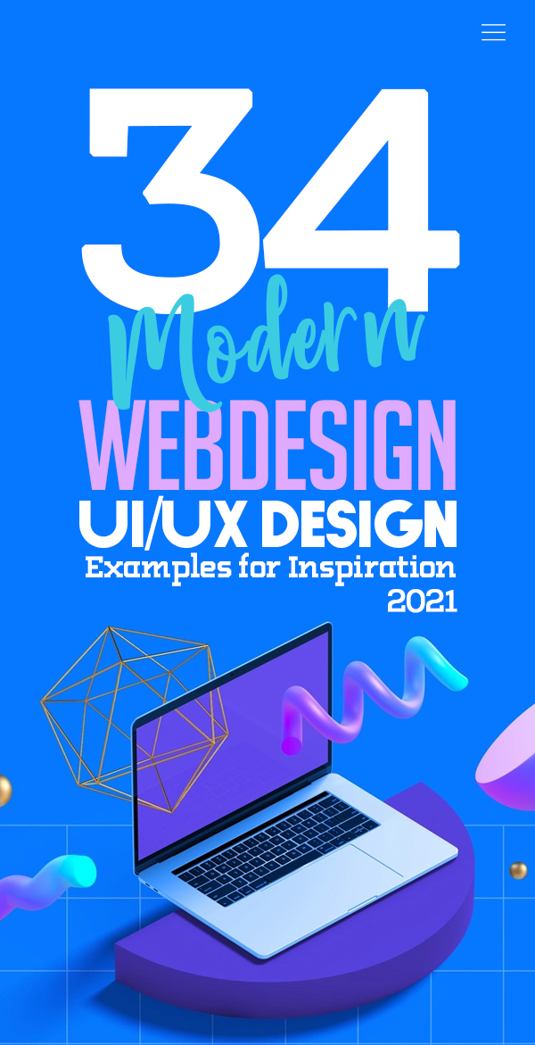 Web Design: 34 Modern Website UI / UX Design Examples