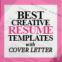 Post Thumbnail of 20+ Creative CV / Resume Templates with Cover Letters