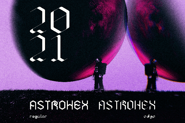 Astrohex Free Font