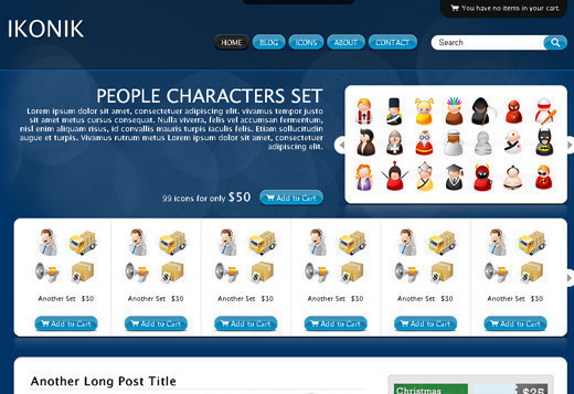 Csstemplates4 in 70+ Free XHTML/CSS Templates - Download Now
