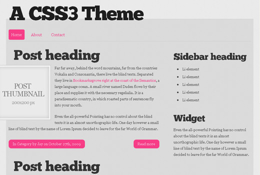  70+ Free XHTML/CSS Templates - Download Now