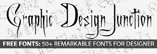 Free Fonts: 50+ Remarkable Fonts For Designer