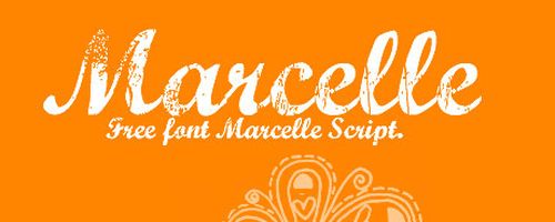 Marcelle Free Font